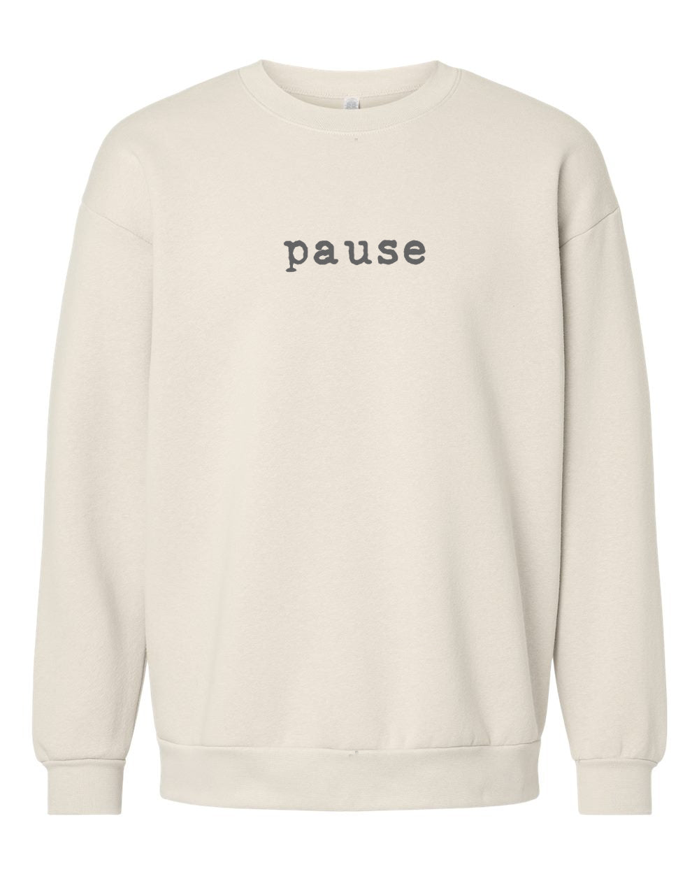 pause crewneck