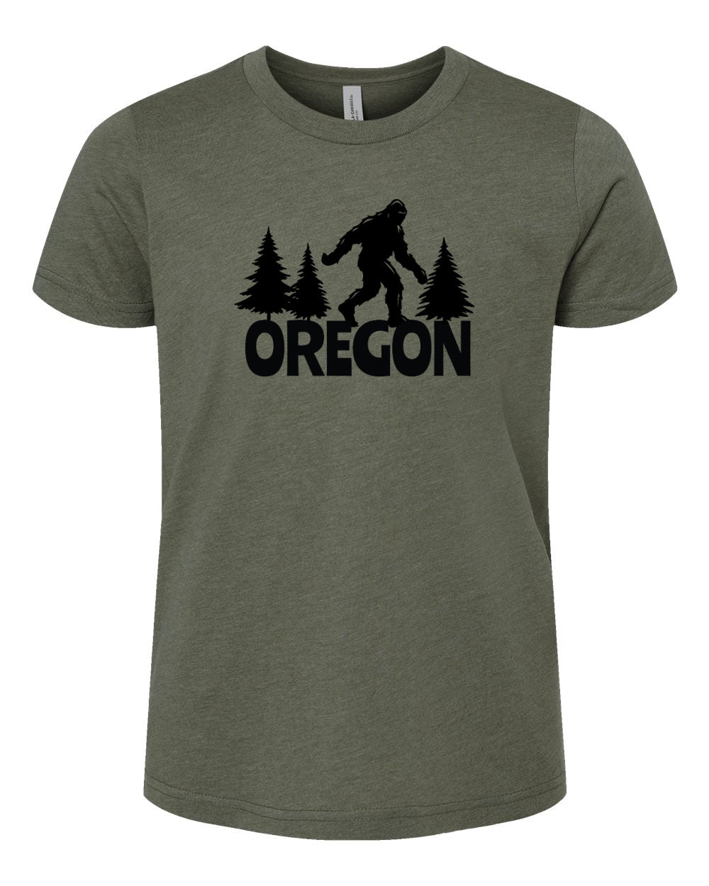 Oregon Bigfoot Youth Fan Favorite Tee