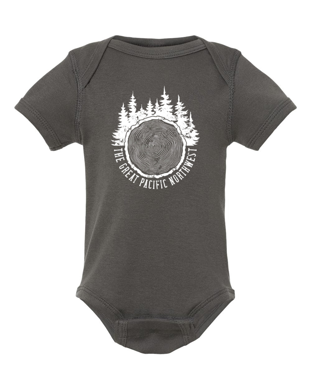 Tree Rings Onesie