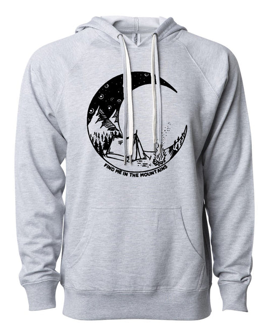 Find me in the Mountain Double String Hoodie