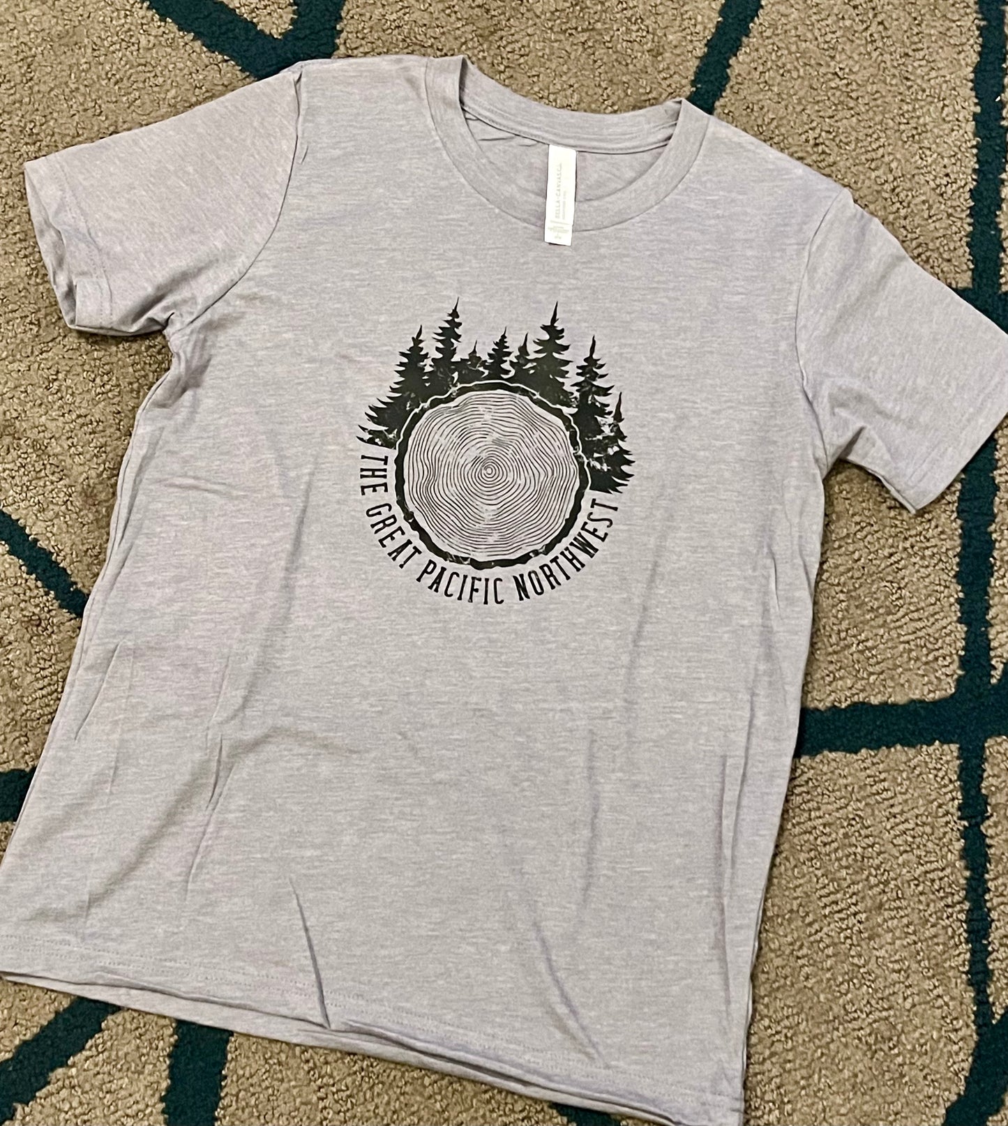 Tree Rings Kid's Fan Fav Tee
