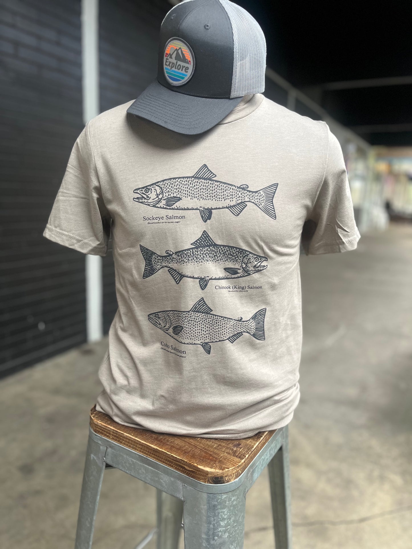 Salmon Fan Favorite Tee