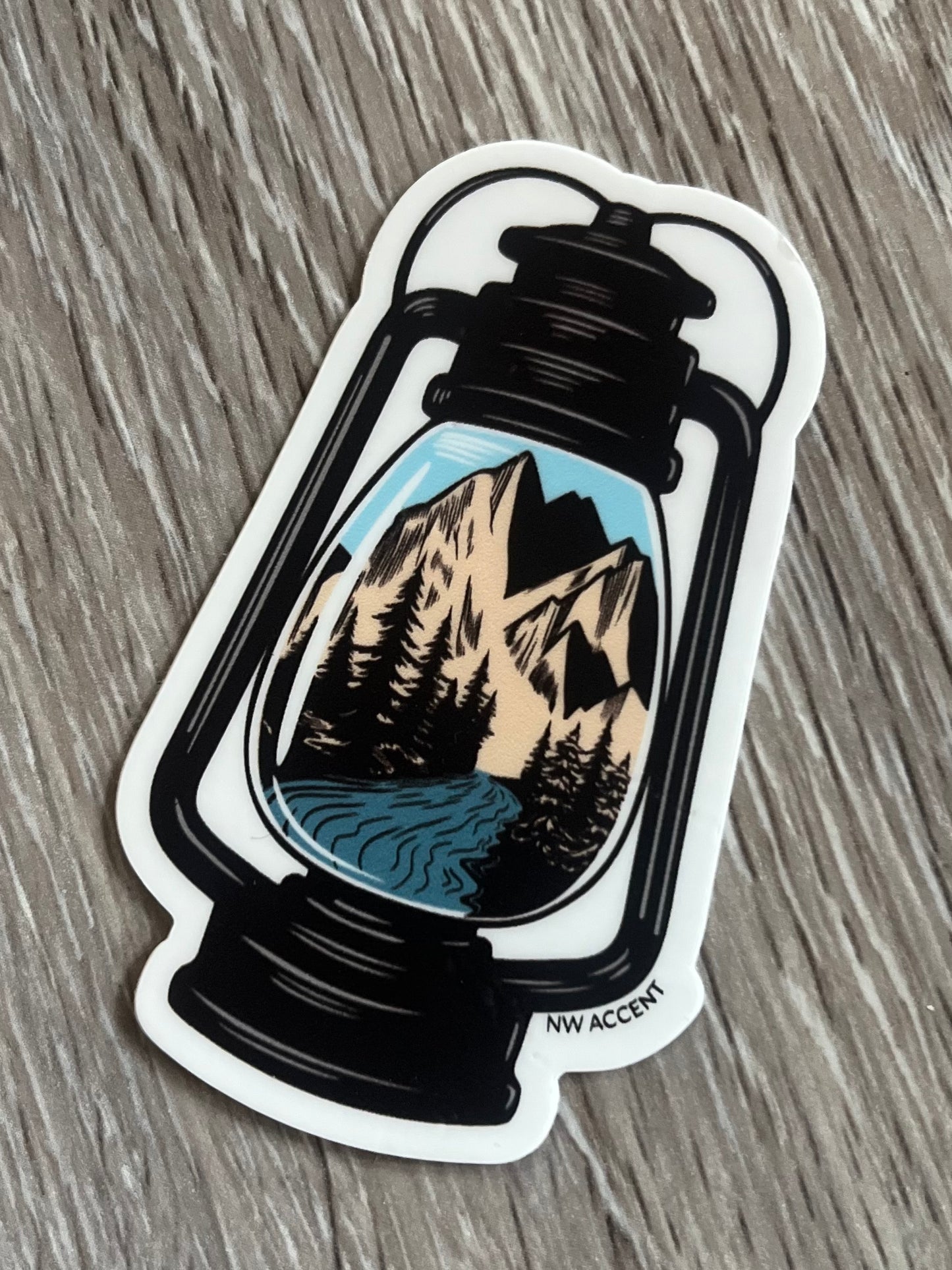 Wanderlust Lantern Sticker