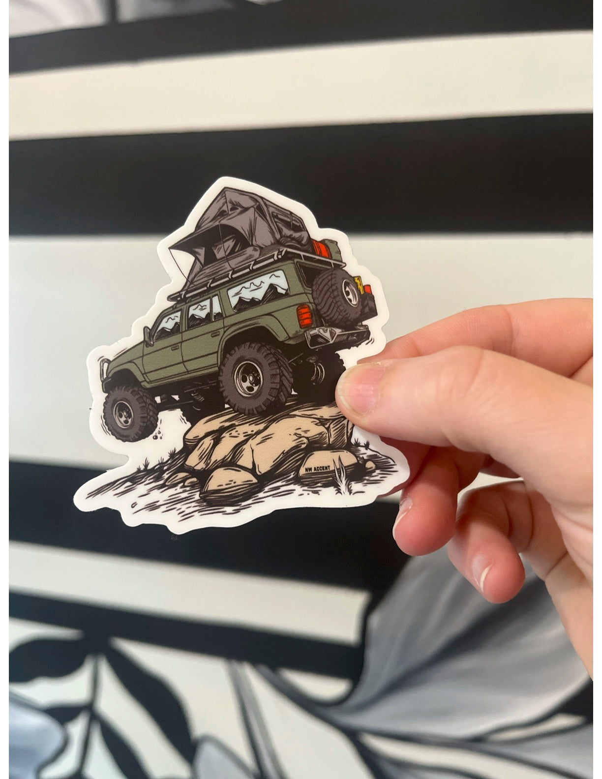 Off-Road Explorer Sticker