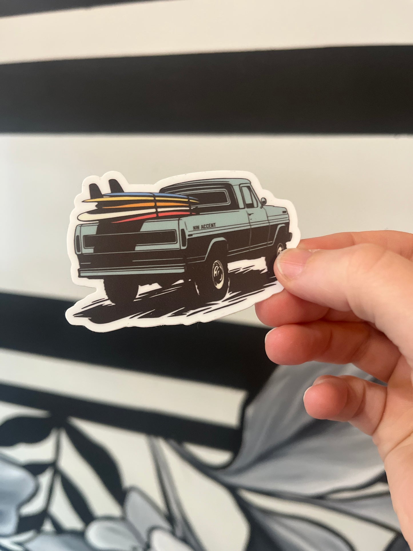 Surf Seeker Sticker