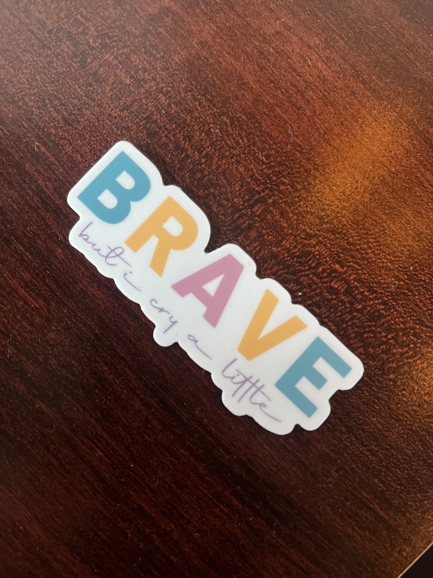 BRAVE sticker