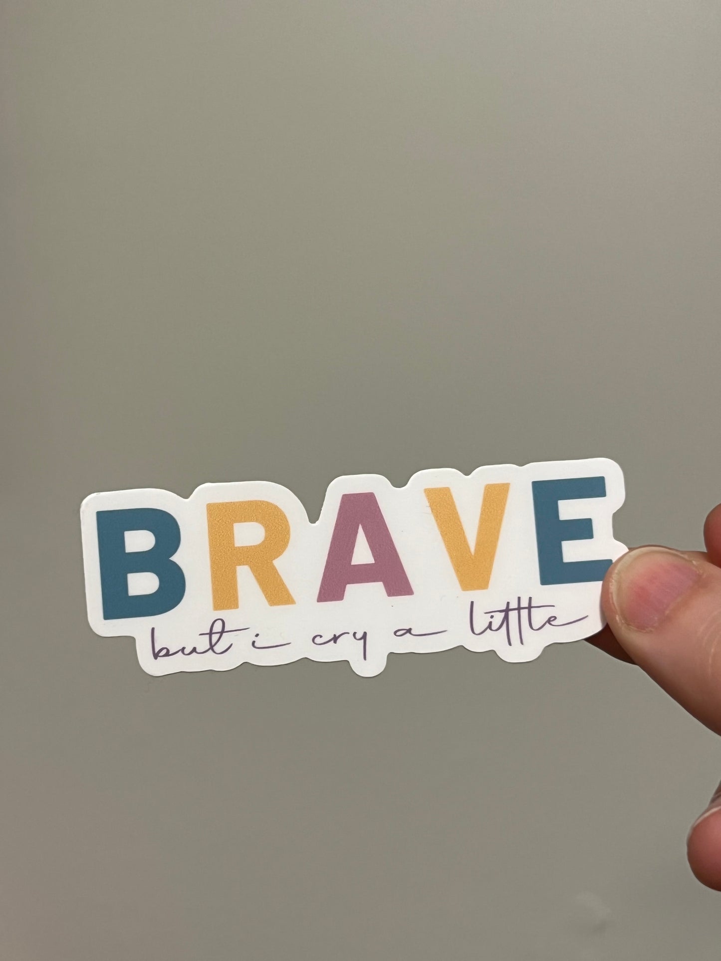 BRAVE sticker