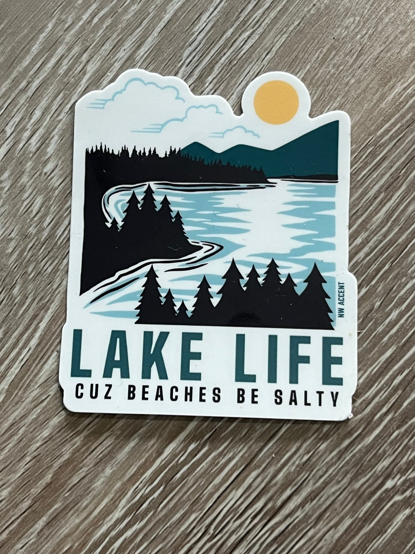 Lake Life Sticker