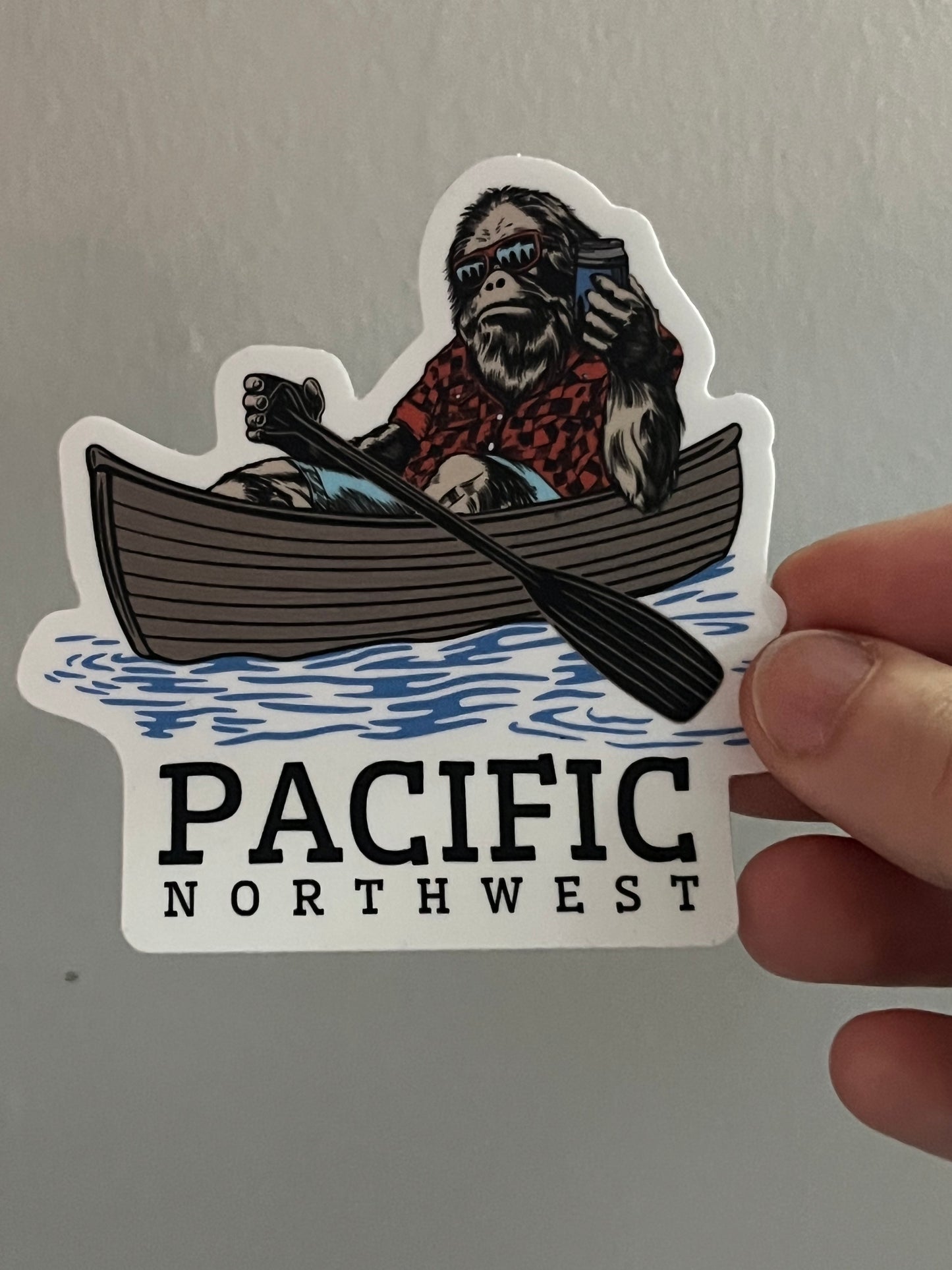 Sasquatch Sippin' Sticker