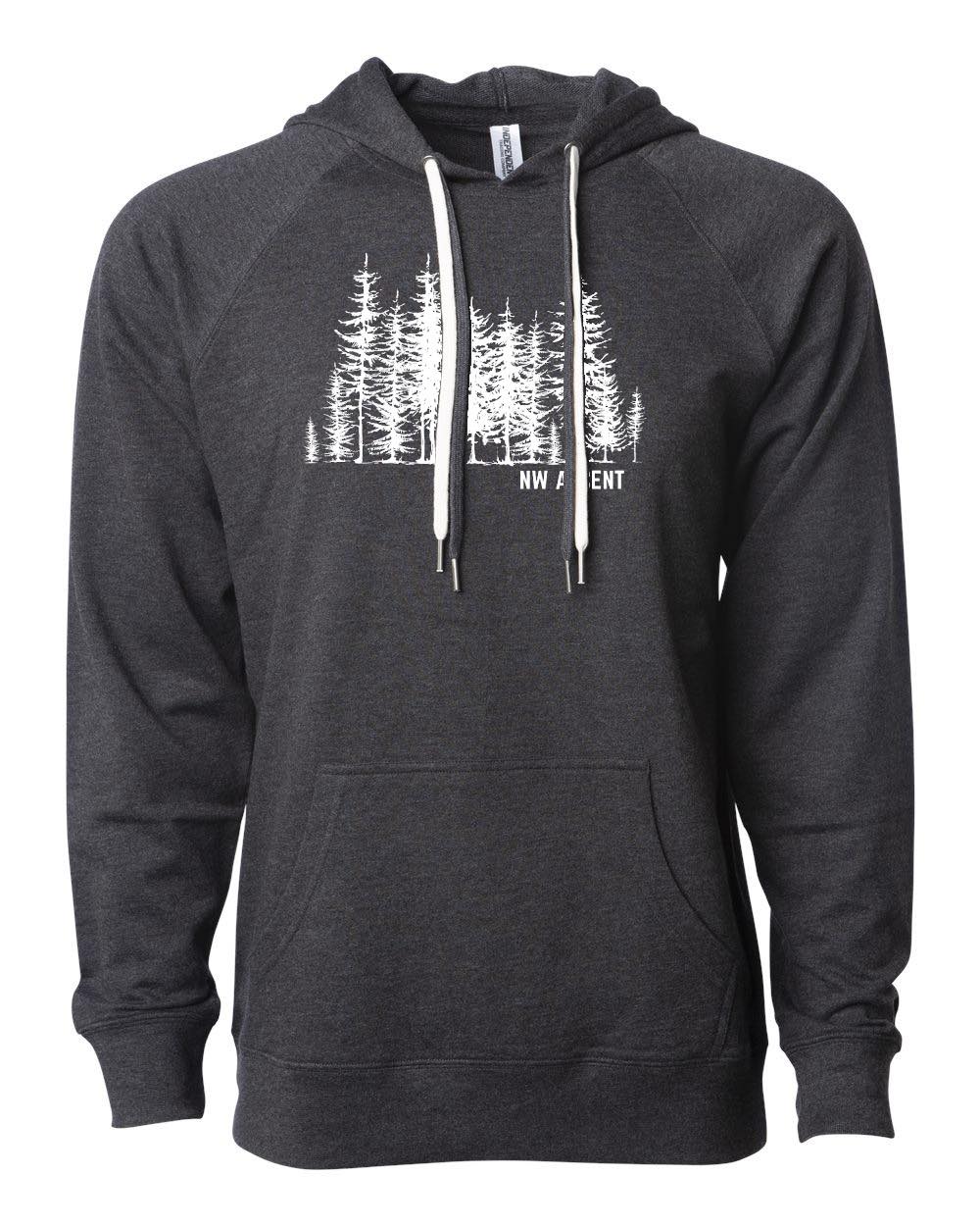 Charcoal Double String Hoodies