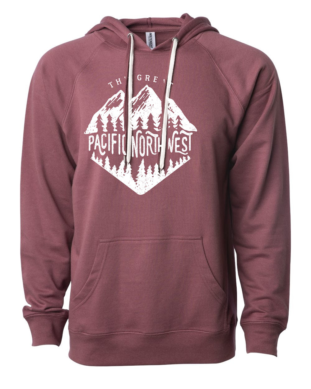 Wine Double String Hoodies