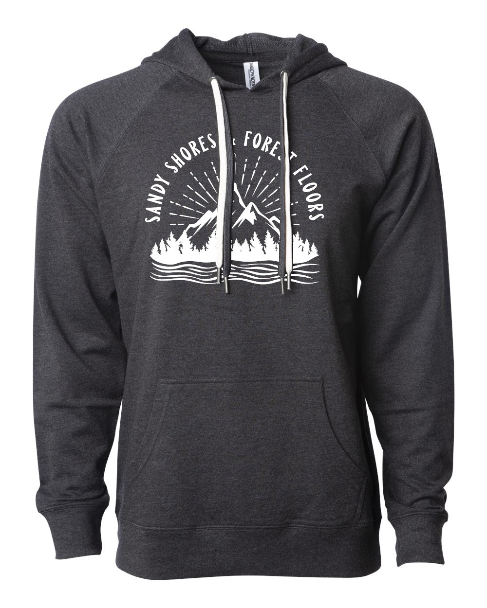 Charcoal Double String Hoodies