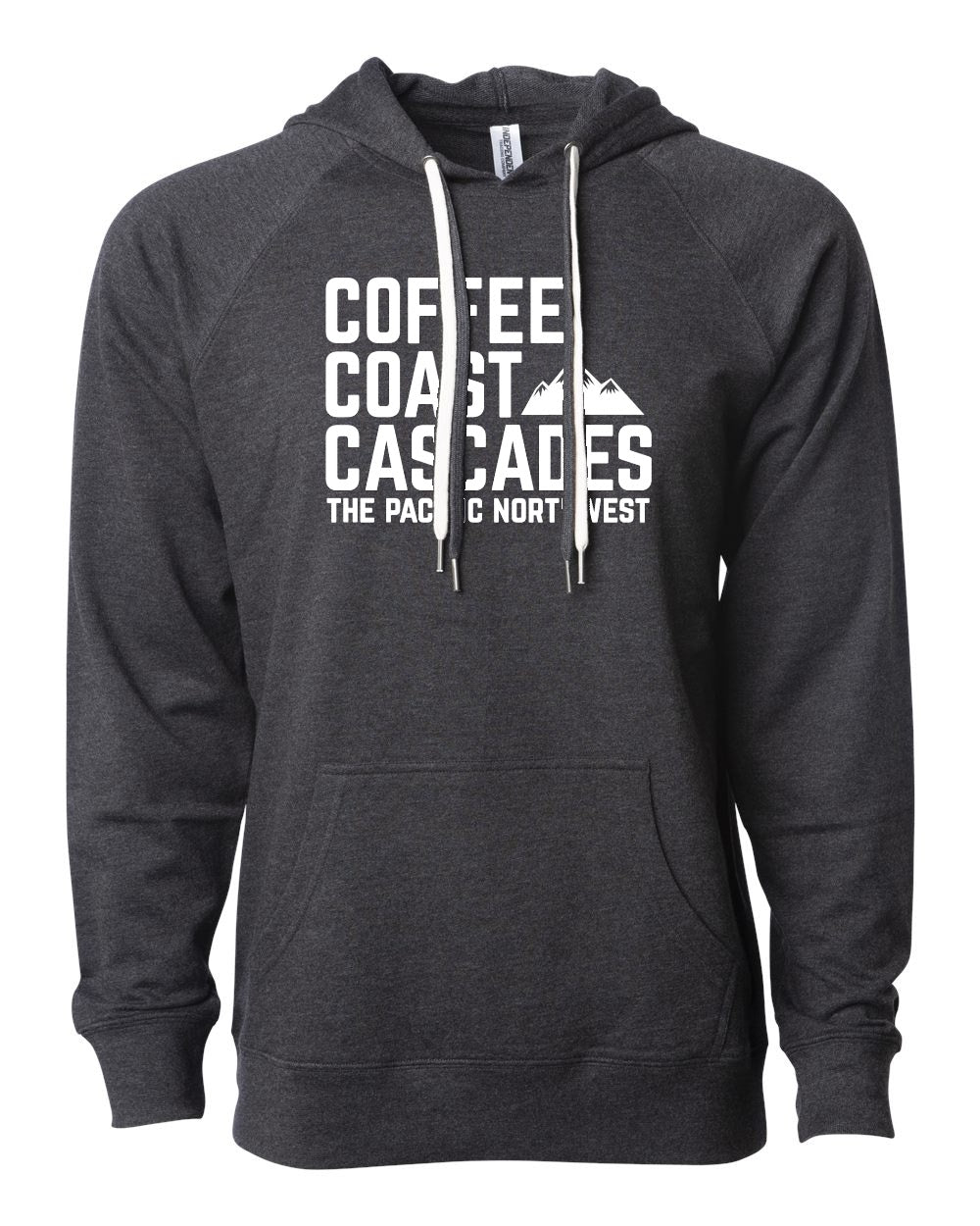 Charcoal Double String Hoodies
