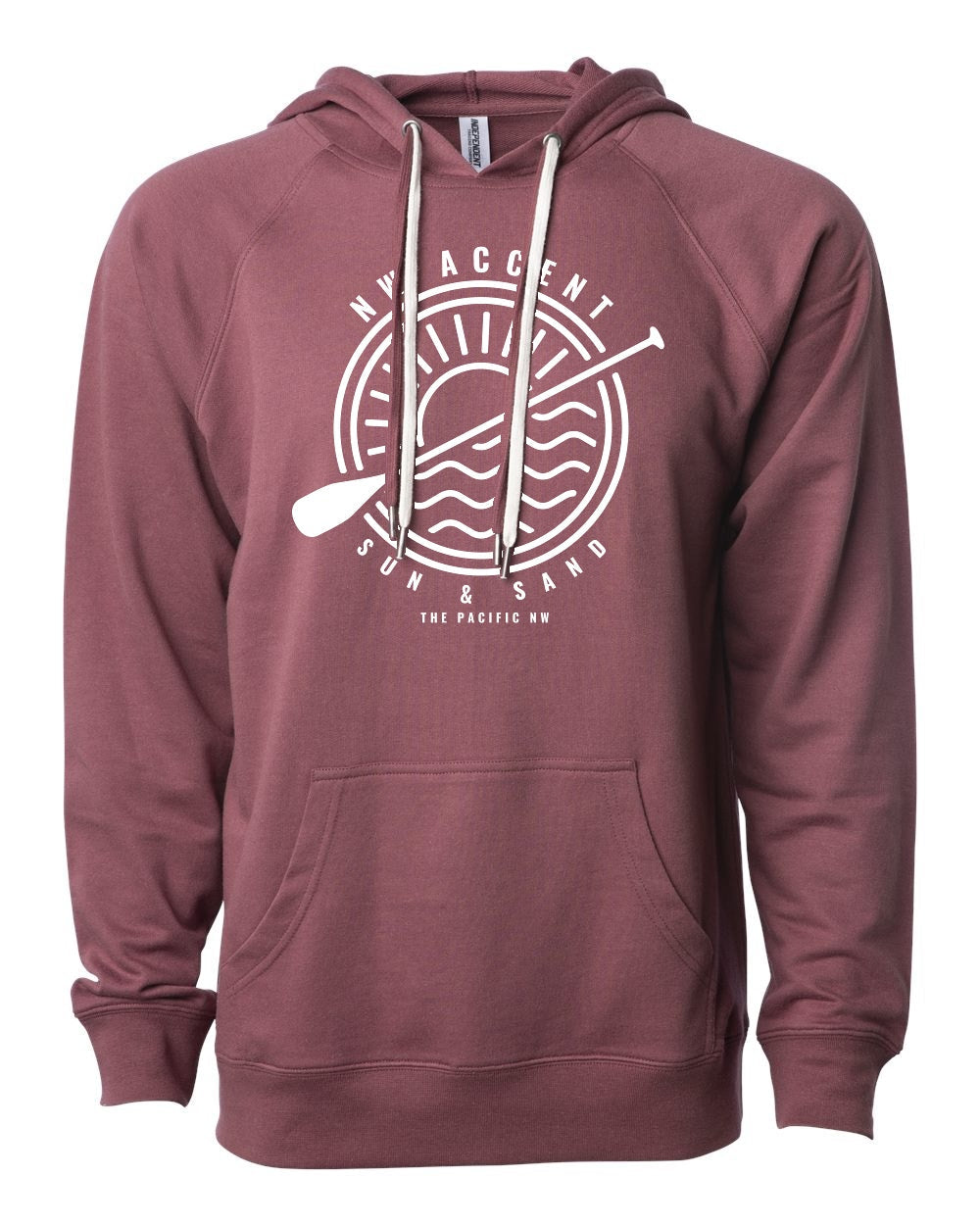 Wine Double String Hoodies