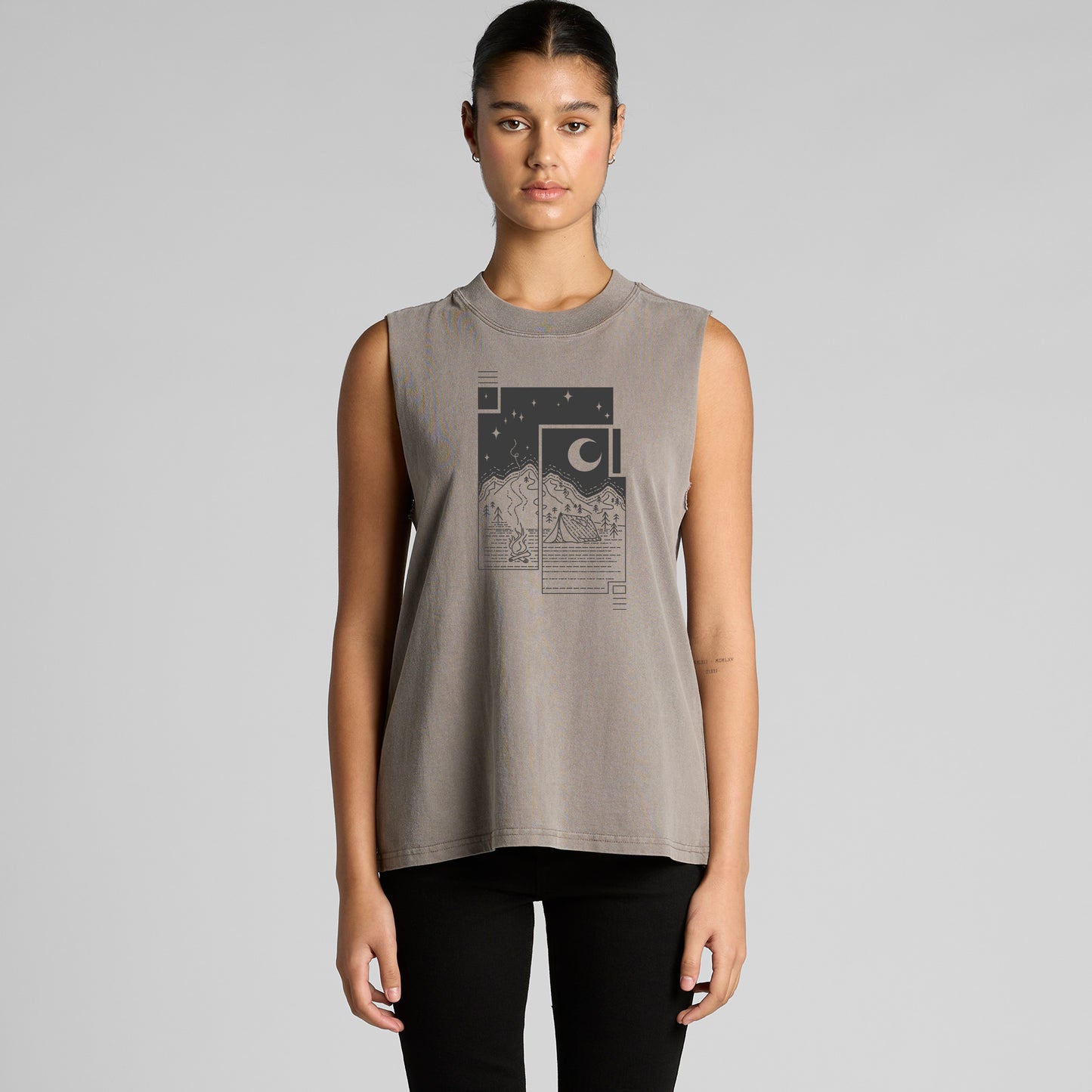 Twilight Campfire Women's Tank