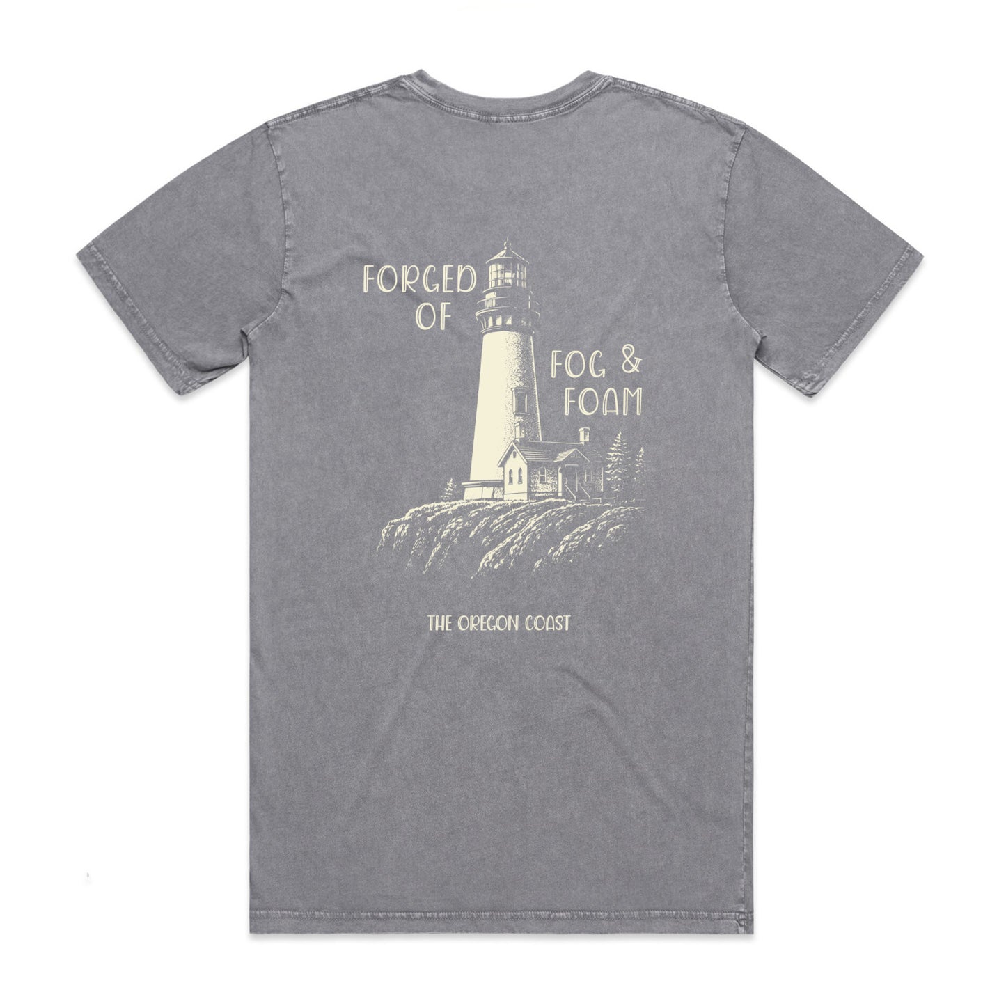 Fog & Foam Stone Wash Tee
