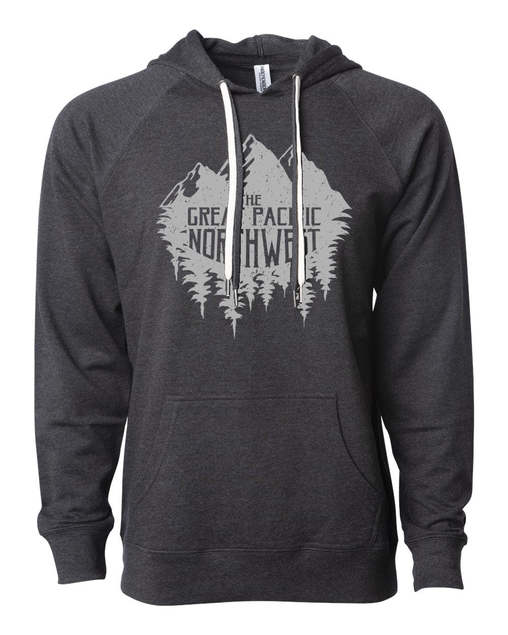 Mountains + Trees Double String Hoodie