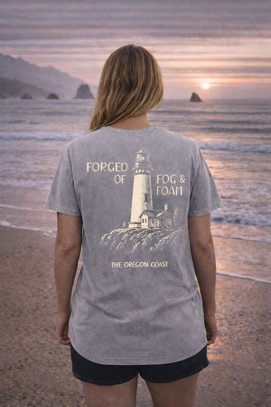 Fog & Foam Stone Wash Tee