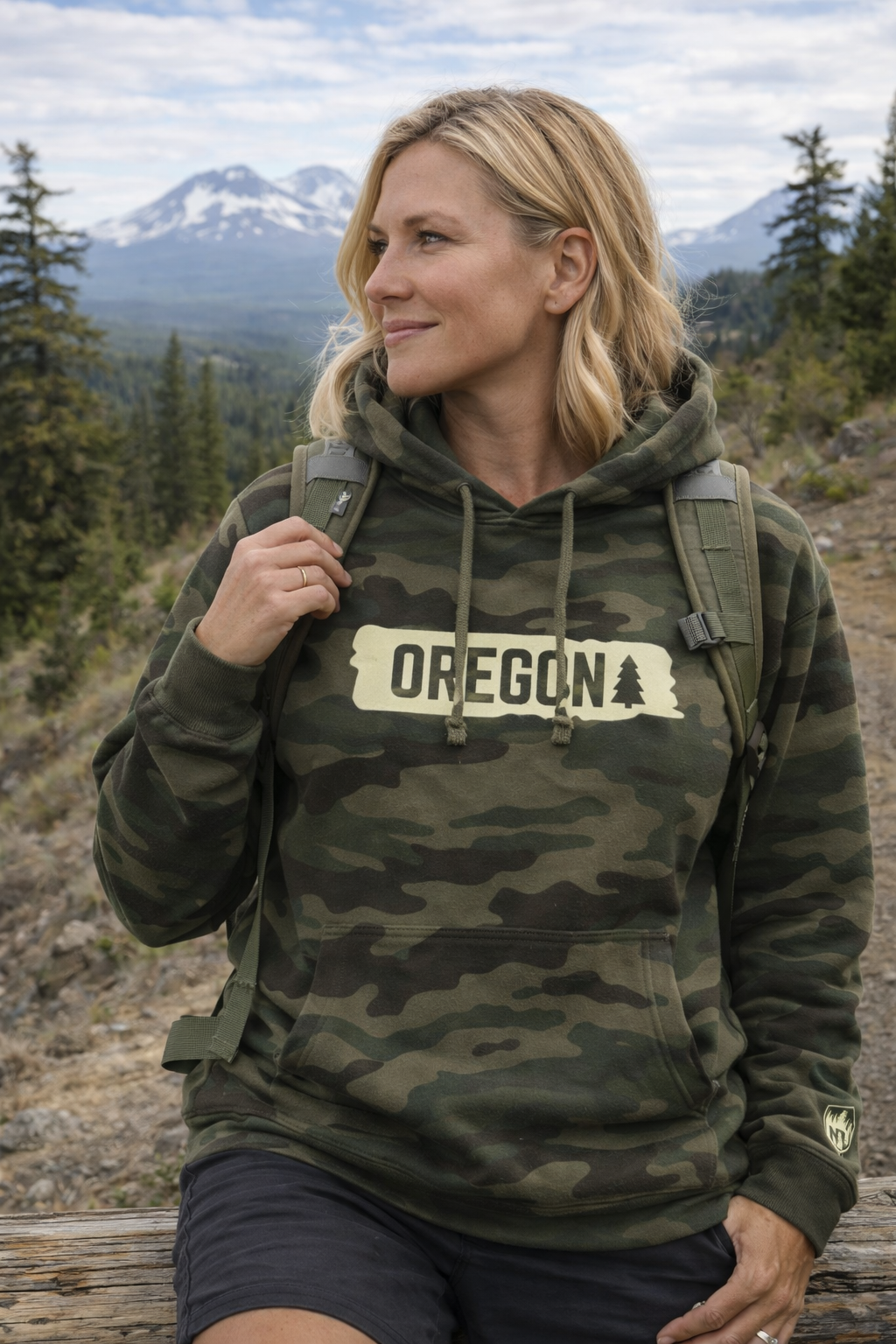 Oregon Trail Camo Hoodie