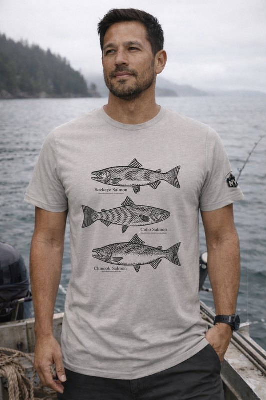 Salmon Fan Favorite Tee