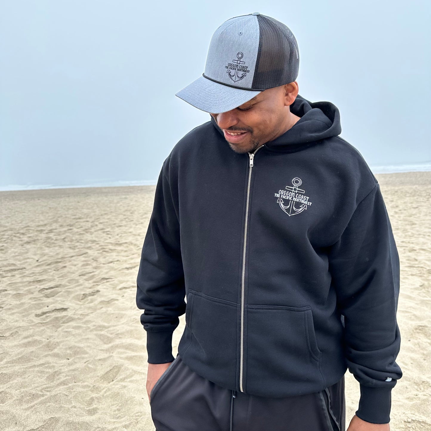 Deep Seas Zip-Up Hoodie