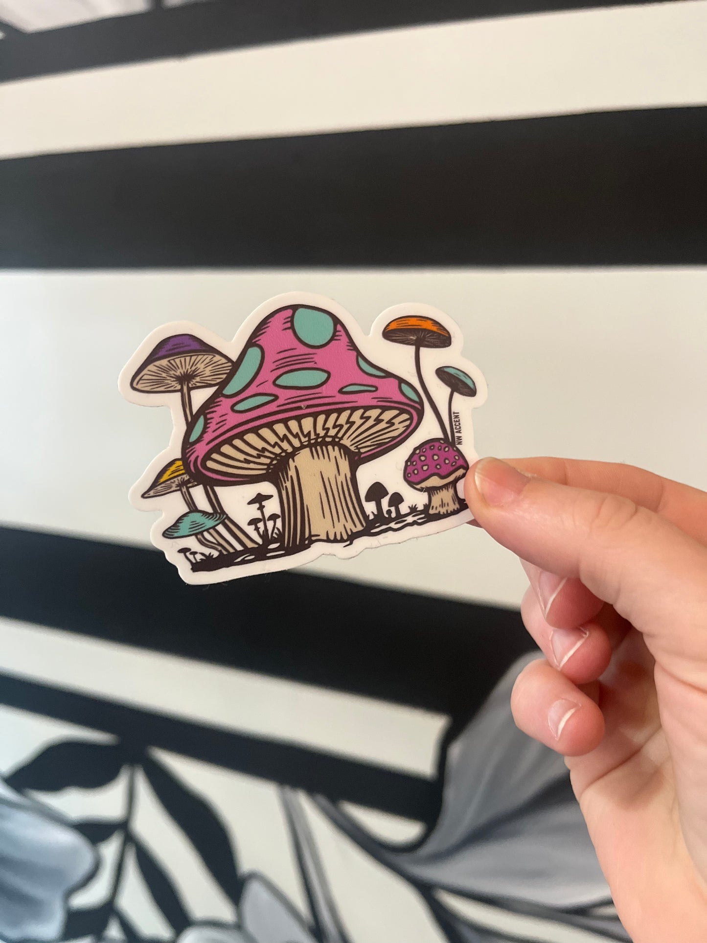 Mushroom Magic Sticker