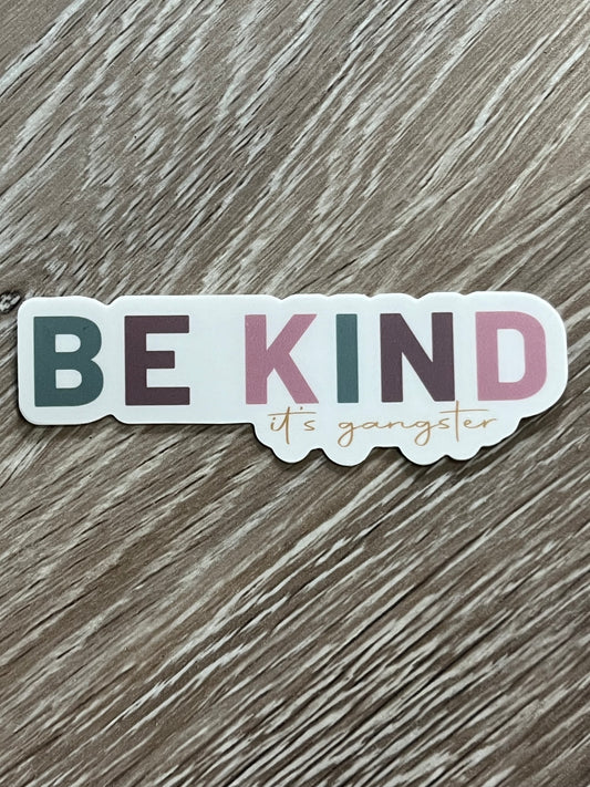 BE KIND sticker