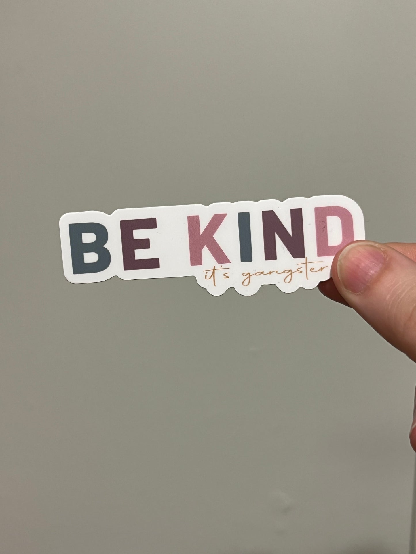 BE KIND sticker
