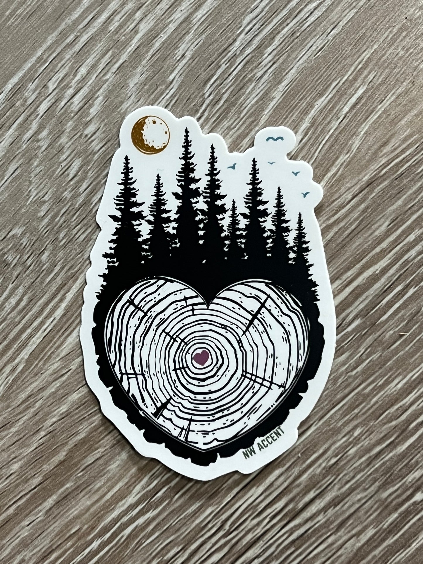 Heartwood Harmony Sticker