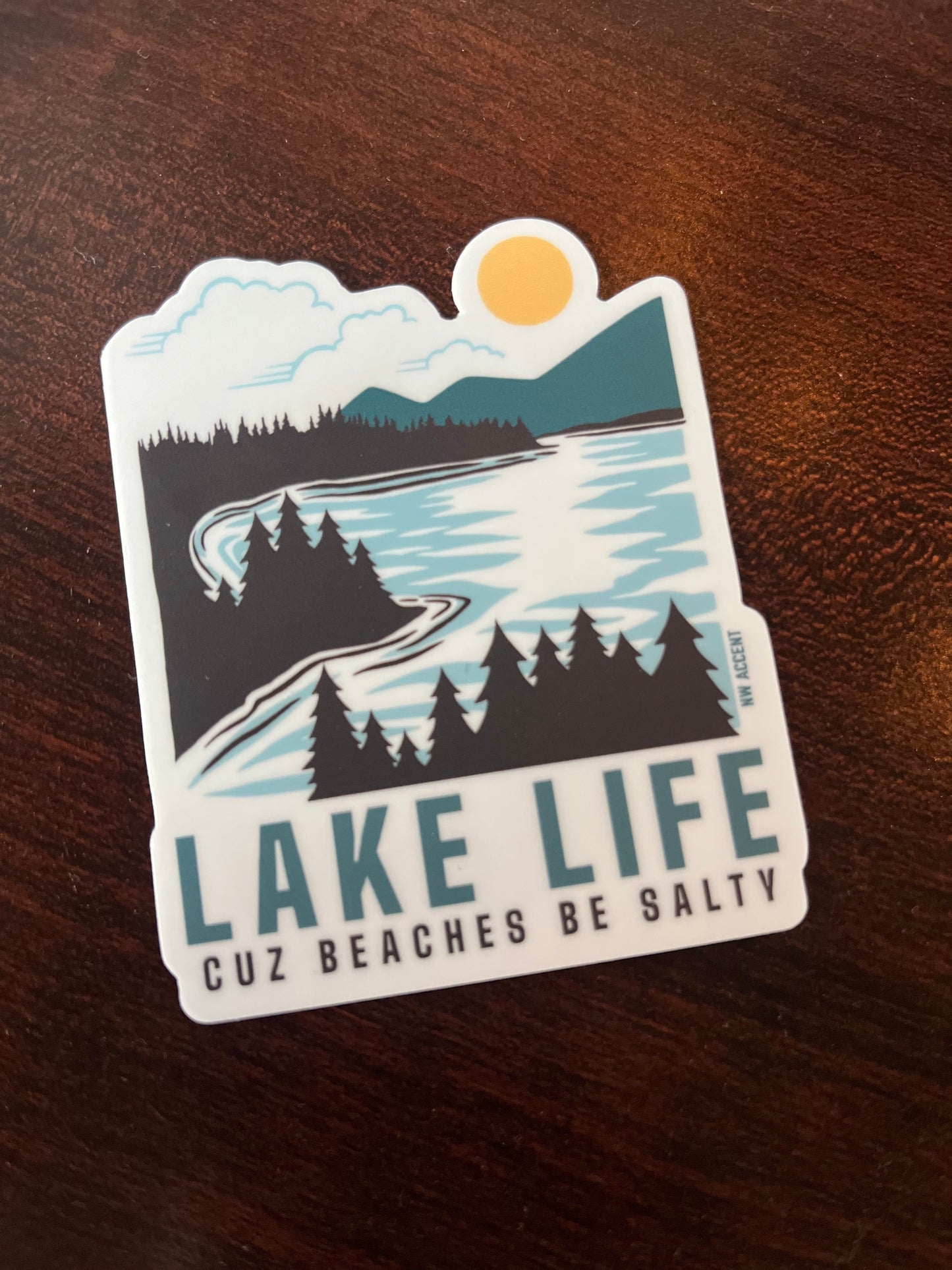 Lake Life Sticker
