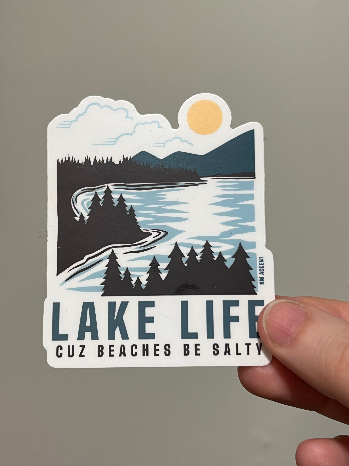 Lake Life Sticker
